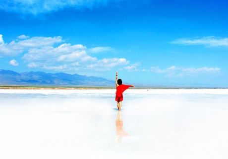 青海茶卡盐湖，中国的“天空之境”