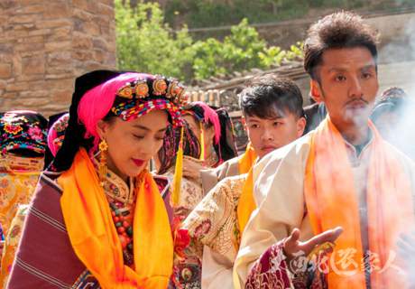 青海藏族婚宴十八说-国家非物质文化遗产