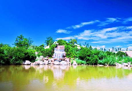 宁夏鸣翠湖国家湿地公园 中国最美的六大湿地公园之一